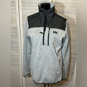 Helly Hansen Gray and Black Pullover